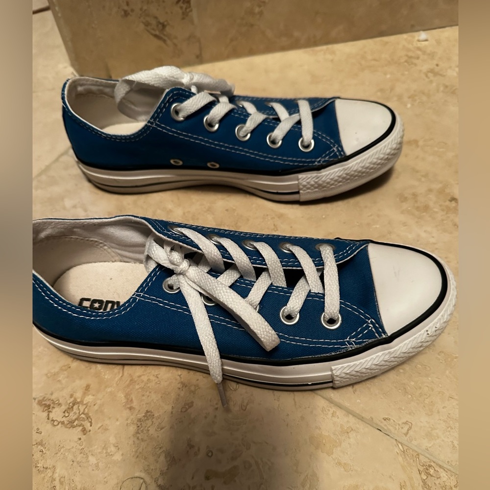 Blue Converse - Picture 2 of 3